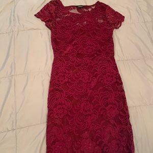 Charlotte russe lace dress